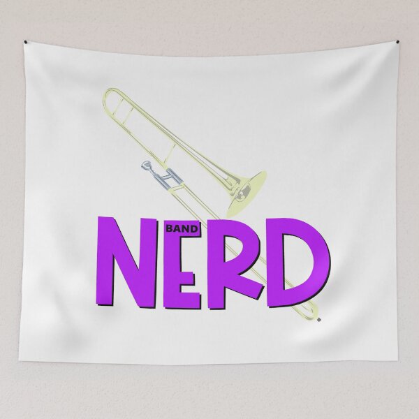 Item preview, Band Nerd - Trombone designed and sold by BandMomDesigns.