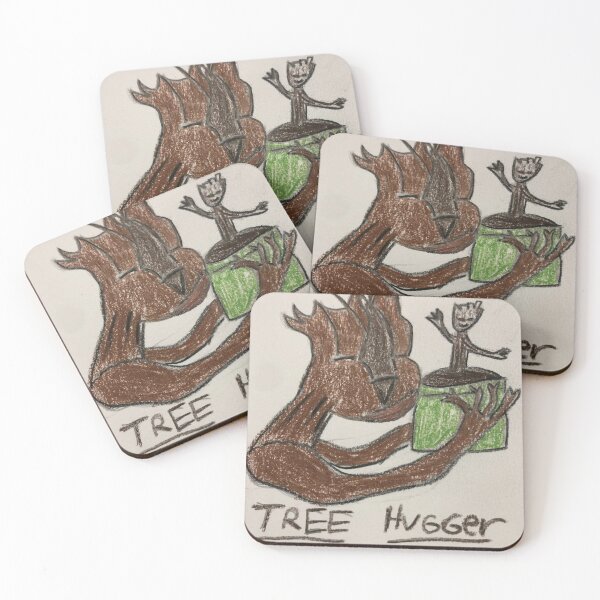 Item preview, Tree Hugger colored pencil drawing  designed and sold by Cece42.