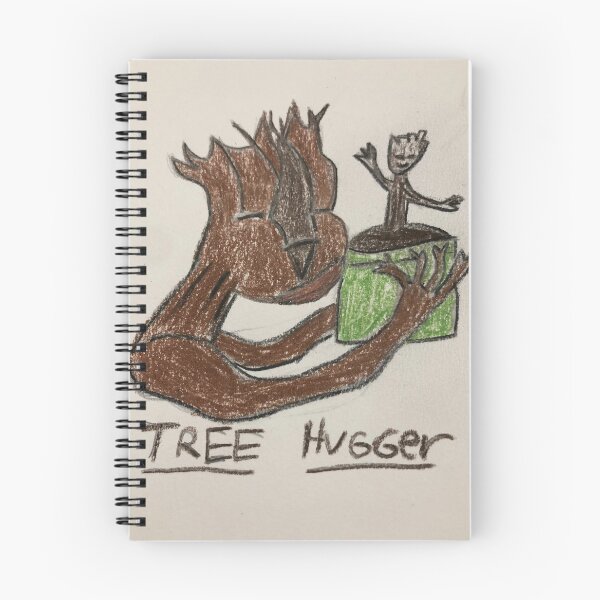 Item preview, Tree Hugger colored pencil drawing  designed and sold by Cece42.