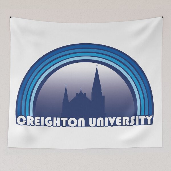 Item preview, Creighton Retro Sticker designed and sold by Sophie Spicci.