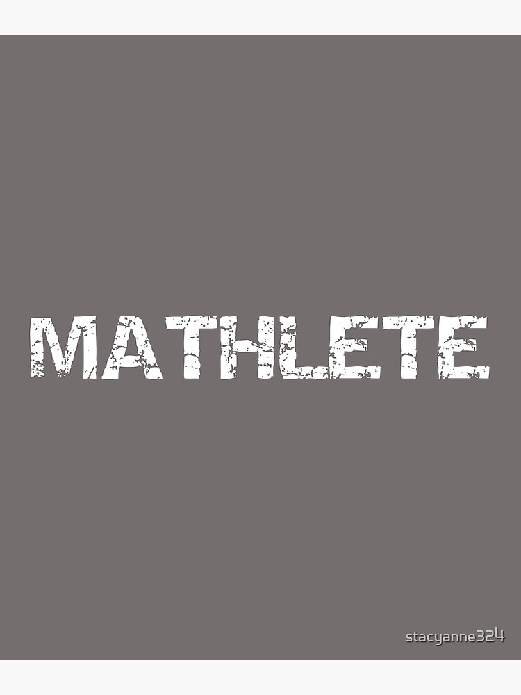 Disover Math Mathlete Funny Math Team Gift Premium Matte Vertical Poster