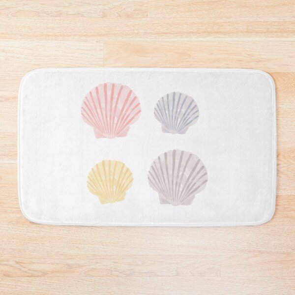 Item preview, Scallop Shell Print designed and sold by Betsy Schrock Studio on Redbubble.