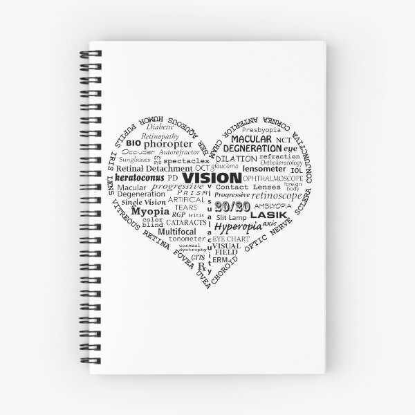 Item preview, Optometry Ophthalmology Optician Word Cloud designed and sold by EyedealArt.