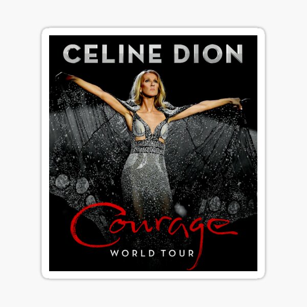 dion mut sänger celine bühne celine dion Sticker