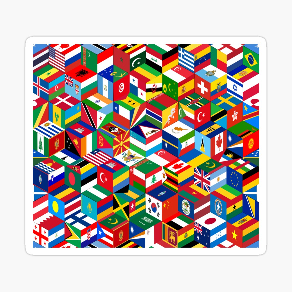 100 flags of the world