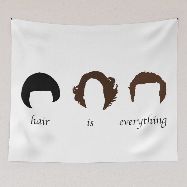 Item preview, Fleabag "Hair Is Everything" Minimalist Print designed and sold by tytybydesign.