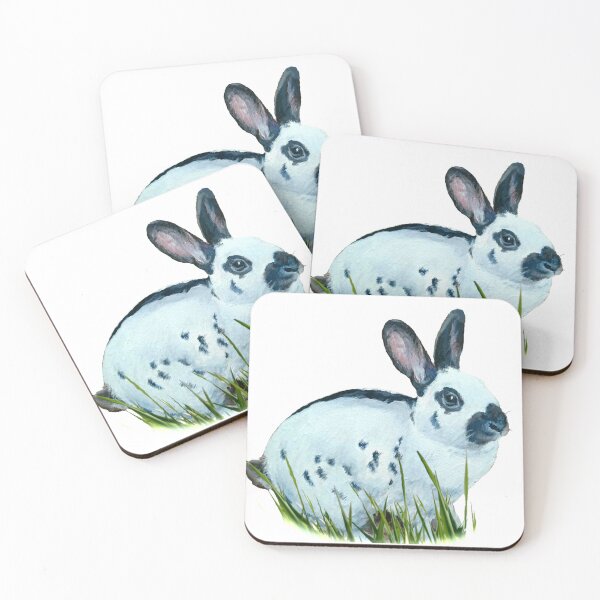 Item preview, Beautiful Cody English spot bunny  designed and sold by Studio Fluffle.