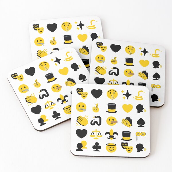 Item preview, Deceit Sanders Emoji Print designed and sold by More-Than-Kin.
