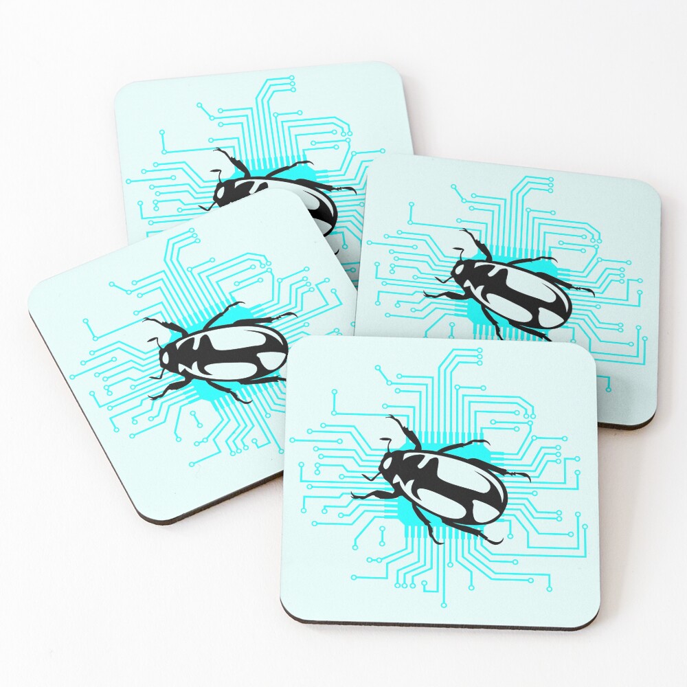 Item preview, Coasters (Set of 4) designed and sold by HotVector.