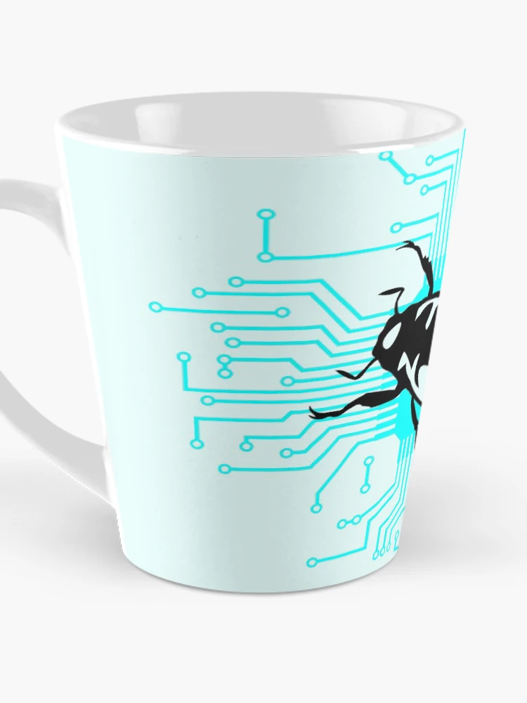 Thumbnail 3 of 4, Coffee Mug, Computer bug designed and sold by HotVector.