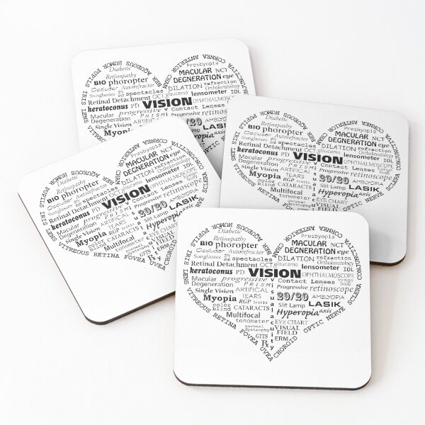 Item preview, Optometry Ophthalmology Optician Word Cloud designed and sold by EyedealArt.