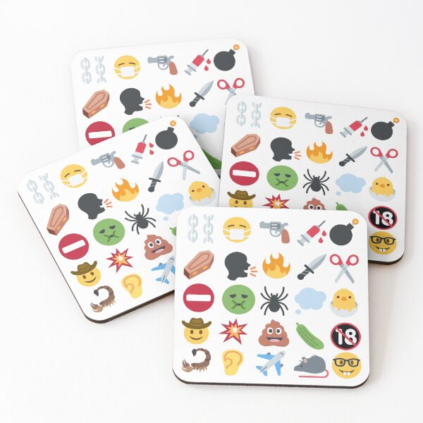 Item preview, Remus Sanders Emoji Print designed and sold by More-Than-Kin.