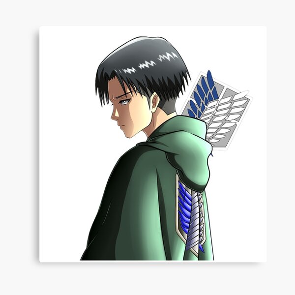 Attack On Titan Levi Ackerman Leinwanddruck Von Nuria6632 Redbubble