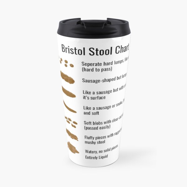 Bristol Stool Chart Travel Mug