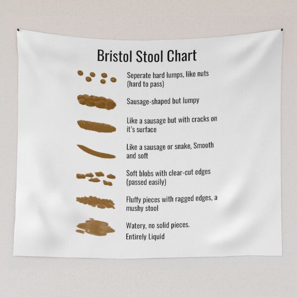 Item preview, Bristol Stool Chart designed and sold by Gift-It-Right.