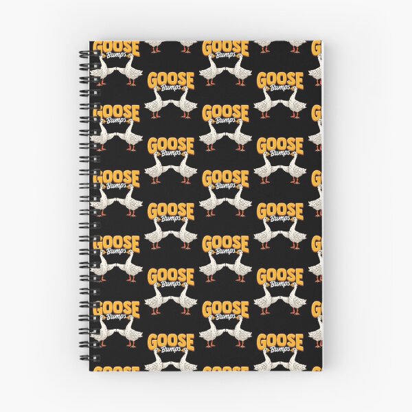 Item preview, Cute & Funny Goose Bumps Goosebumps Animal Pun Tile Pattern designed and sold by perfectpresents.