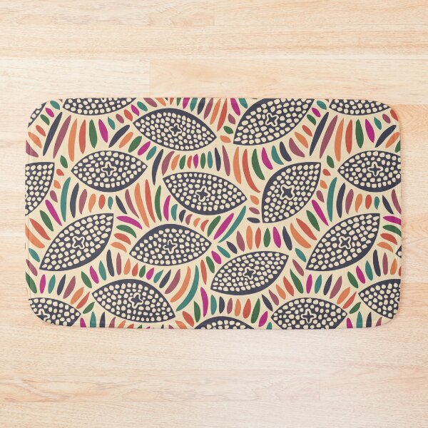 Item preview, Abstract Jungle Party Tribal Eyes Pattern designed and sold by rocketandindigo.