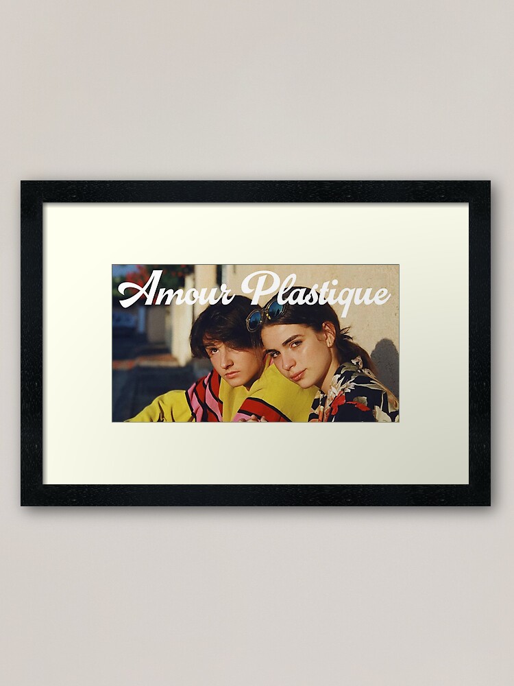 Videoclub Amour Plastique Framed Art Print By Kfapparel Redbubble