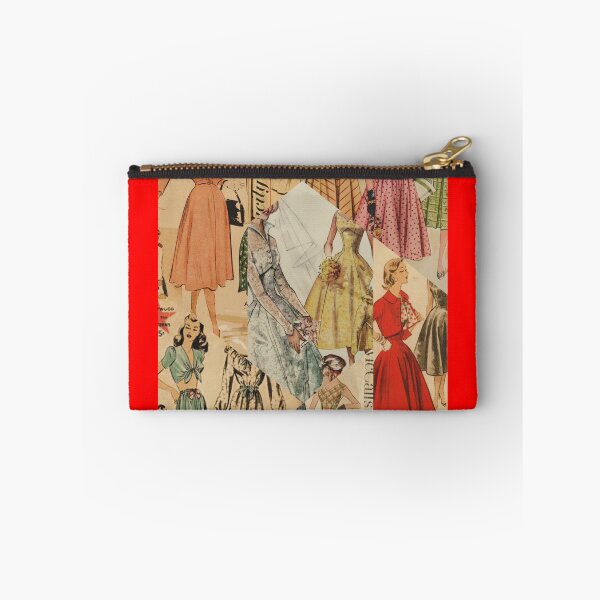 Item preview, Vintage 1950 fashion collage designed and sold by Elisalisa.