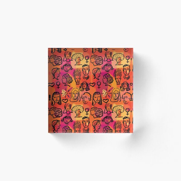 Sisterhood Acrylic Block