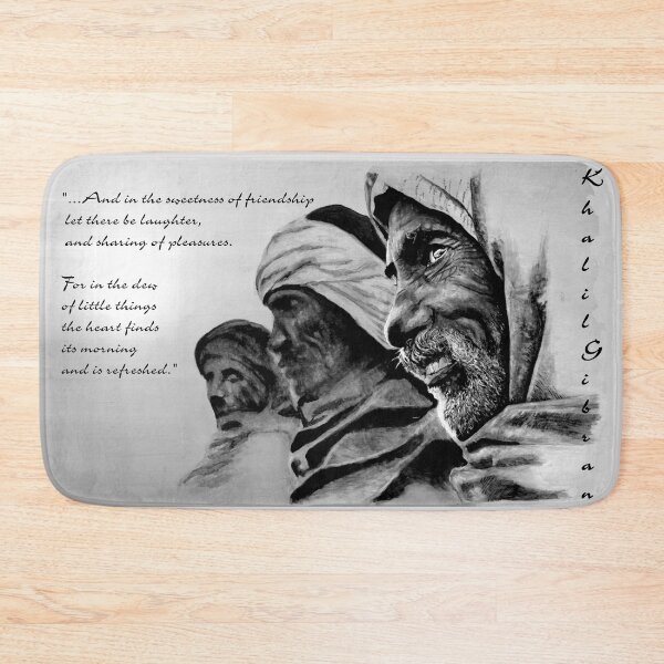 Item preview, Khalil Gibran  friendship quote designed and sold by ARTito.