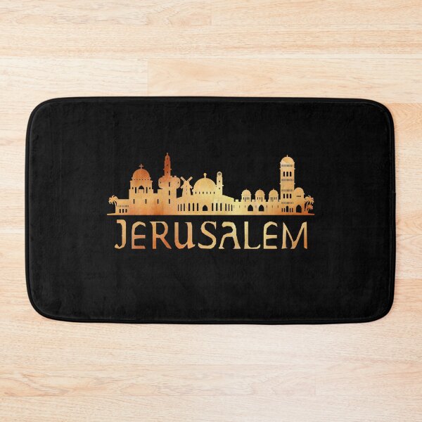 Item preview, Jerusalem Skyline Silhouette Souvenir designed and sold by mamazita.