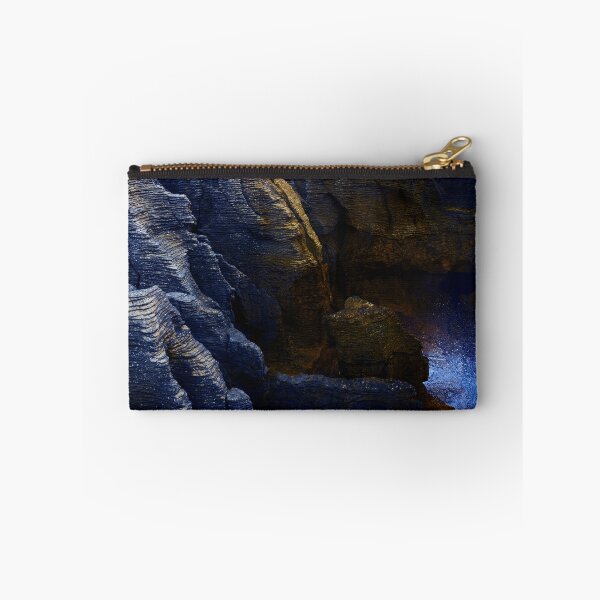 Item preview, The spectacular Limestone Pancake Rocks and Blowholes at Sunset.....New Zealand designed and sold by Imi Koetz.