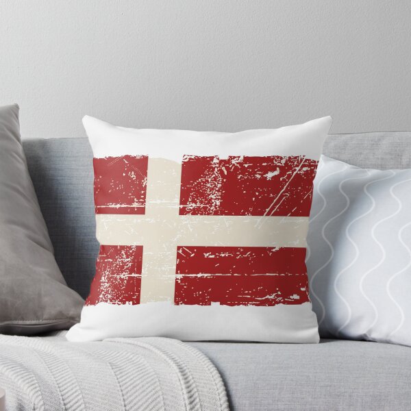 Item preview, Denmark Flag - Vintage Look designed and sold by Port-Stevens.