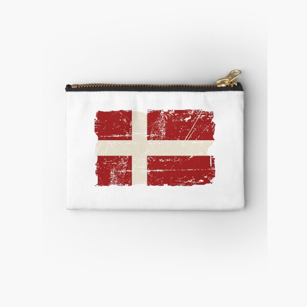 Item preview, Denmark Flag - Vintage Look designed and sold by Port-Stevens.