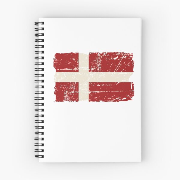 Item preview, Denmark Flag - Vintage Look designed and sold by Port-Stevens.