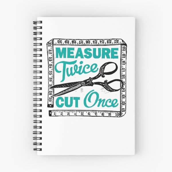 Item preview, Sewing, Dressmaking and Quilting Motto Measure Twice designed and sold by woahtherepickle.