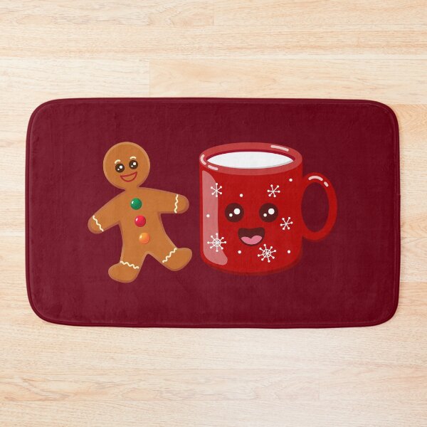 Item preview, Gingerbread man cookie and milk designed and sold by HotVector.