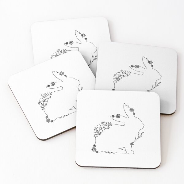 Item preview, Flowers & rabbits  designed and sold by ouatisworld.