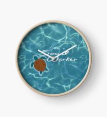 I am a Social Worker Clock