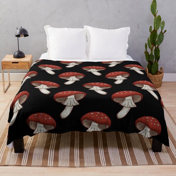 Item preview, Toadstool Mushroom Fungi Repeating Pattern designed and sold by alinabeska.