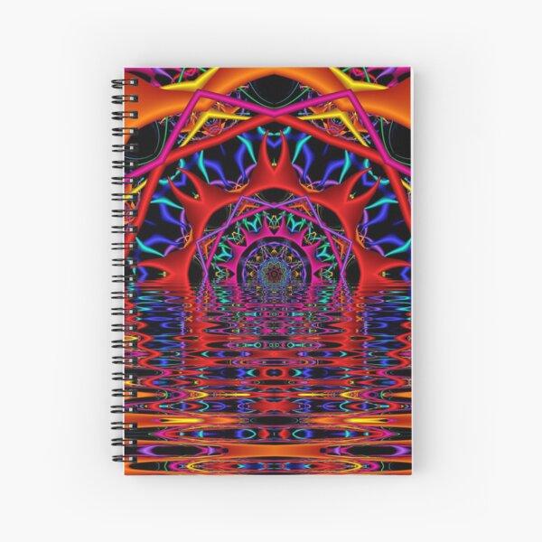 Sky Fire Spiral Notebook