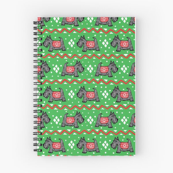 Item preview, Christmas Scottie Dogs designed and sold by woahtherepickle.