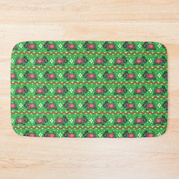 Item preview, Christmas Scottie Dogs designed and sold by woahtherepickle.