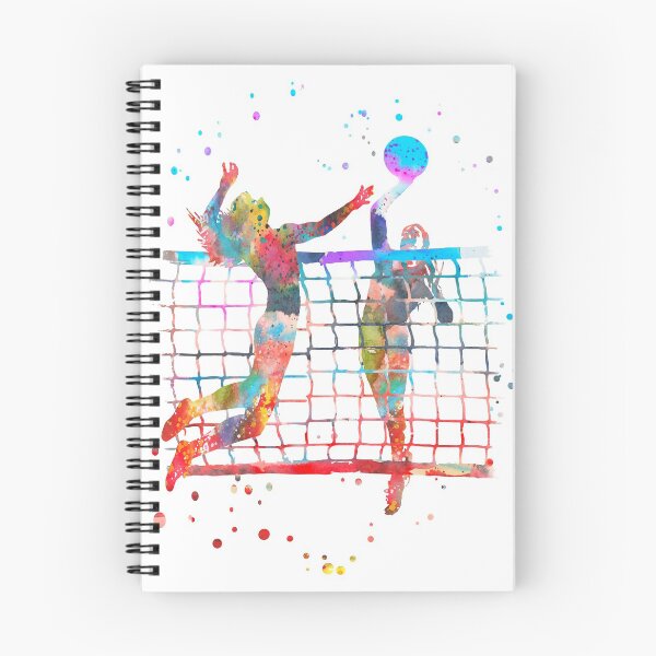 Artikelvorschau, Volleyball-Mädchen entworfen und verkauft von Rosaliartbook.