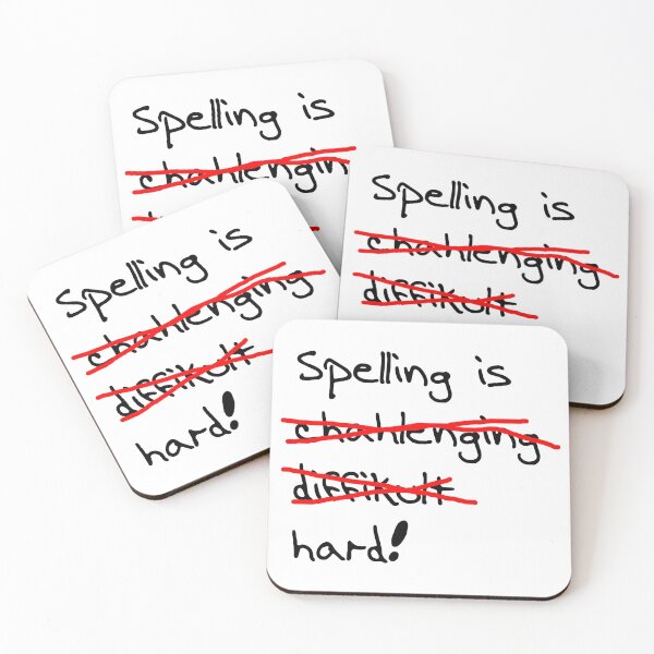 Item preview, Spelling is Hard designed and sold by spookydooky.