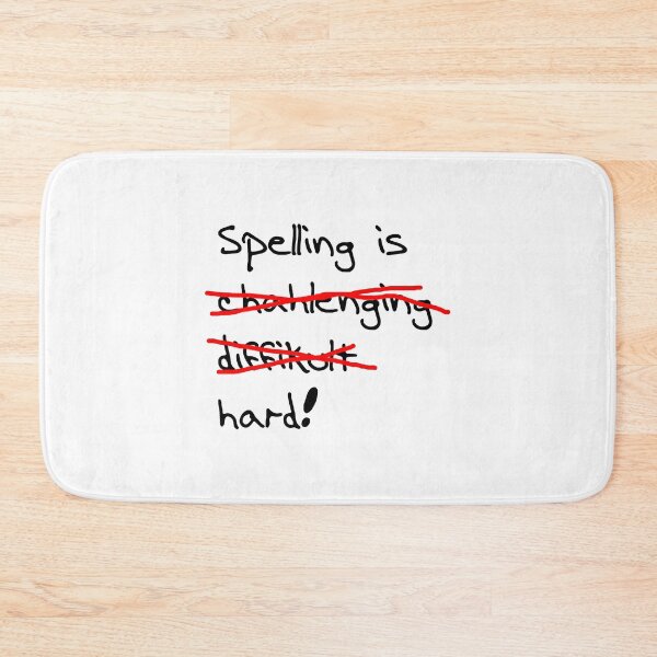 Item preview, Spelling is Hard designed and sold by spookydooky.