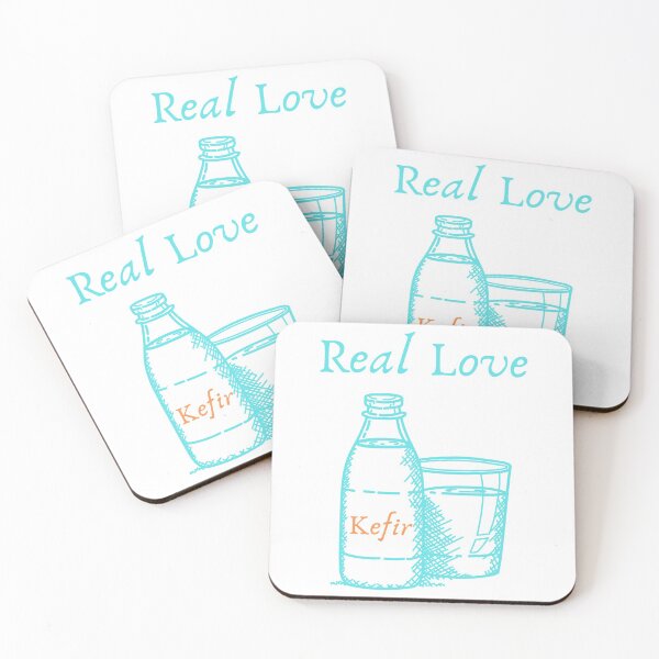 Item preview, Real Love is Kefir designed and sold by In A Word | Minimal Statement Wear.