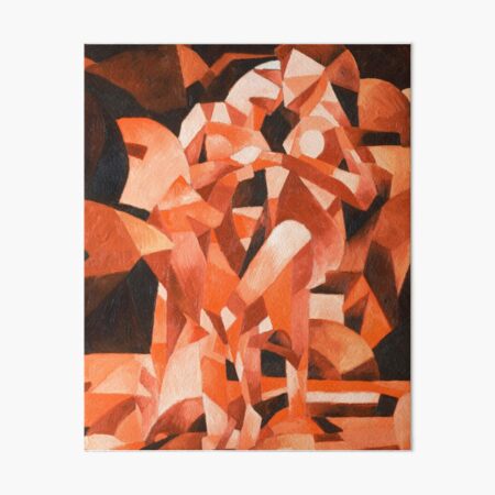 Dances at the Spring(La Danse a la Source)-Francis Picabia Art Board Print