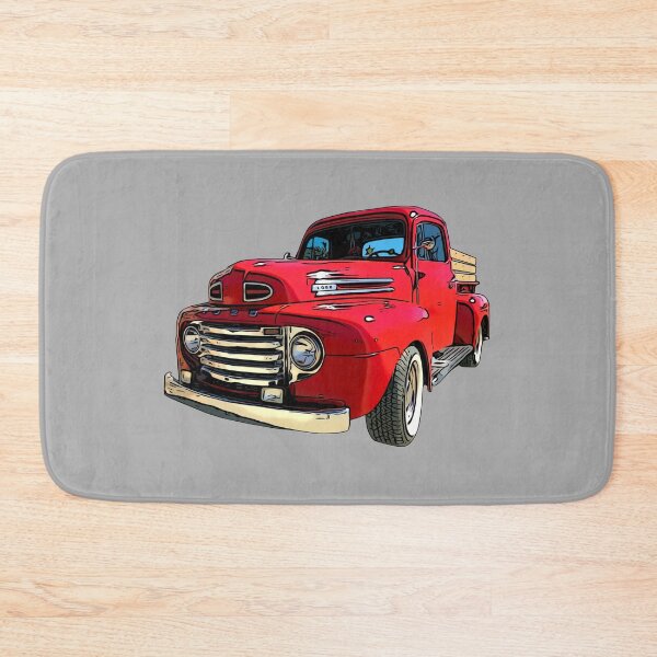 Item preview, Red Truck from the 1940's designed and sold by Retro Art Factory.