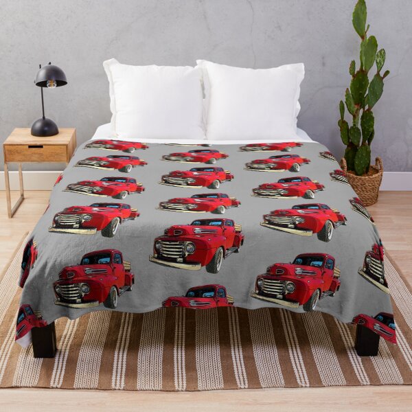 Item preview, Red Truck from the 1940's designed and sold by Retro Art Factory.