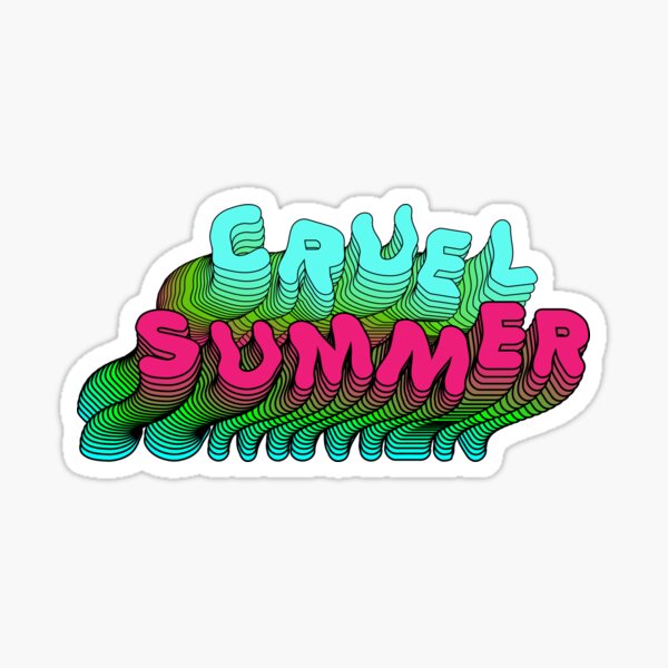 Item preview, Cruel Summer designed and sold by thefastestcat.