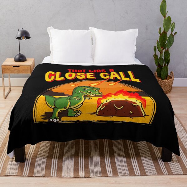 Item preview, Cute & Funny That Was a Close Call Dinosaur Pun designed and sold by perfectpresents.