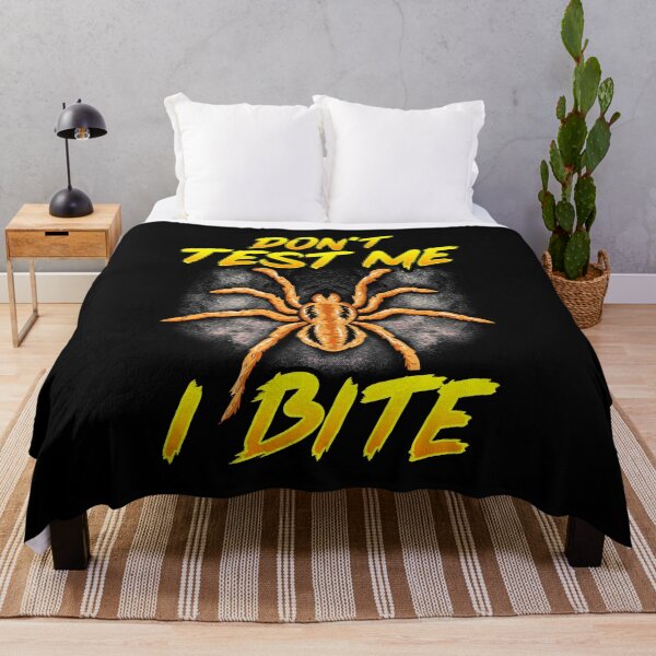 Item preview, Funny Don't Test Me I Bite Sarcastic Tarantula designed and sold by perfectpresents.