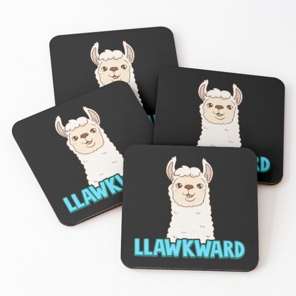Item preview, Cute & Funny Llawkward Awkward Llama Pun Lama designed and sold by perfectpresents.
