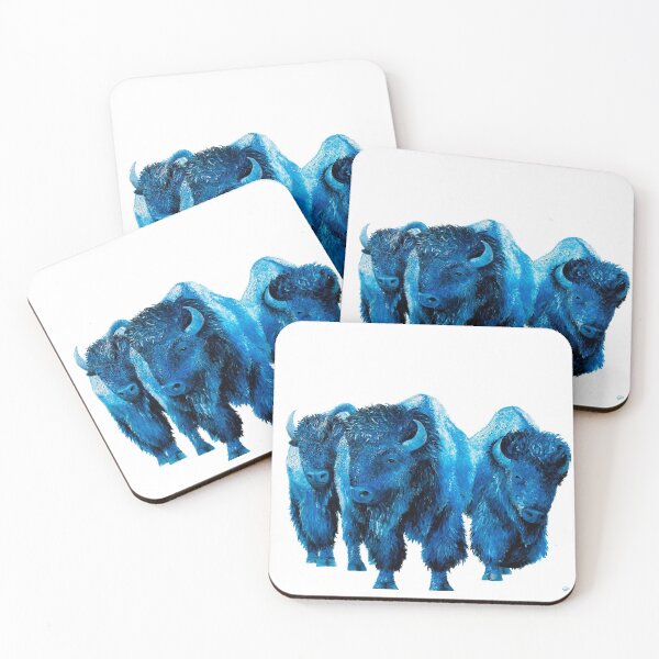 Item preview, Blue Bison Bachelor Party designed and sold by MordenskyArt.